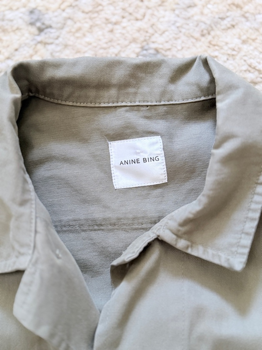 Anine Bing Clark Military Jacket - Picture 5 of 10